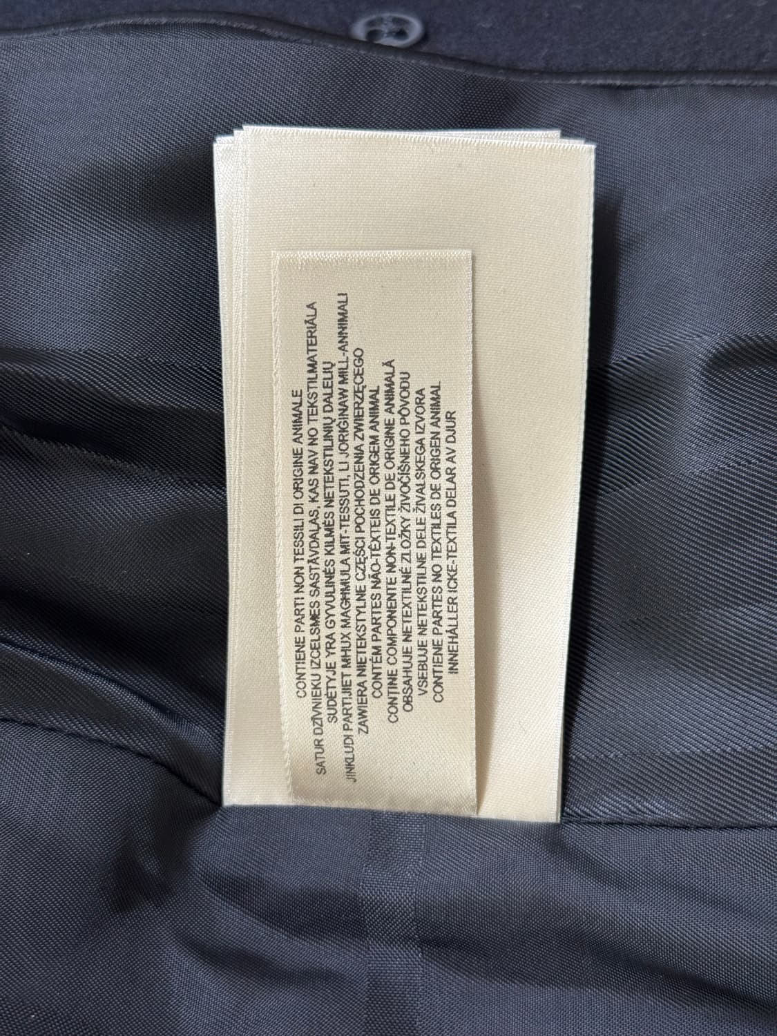 버버리 런던 울 캐시미어 더블 코트(새상품) 상품이미지9