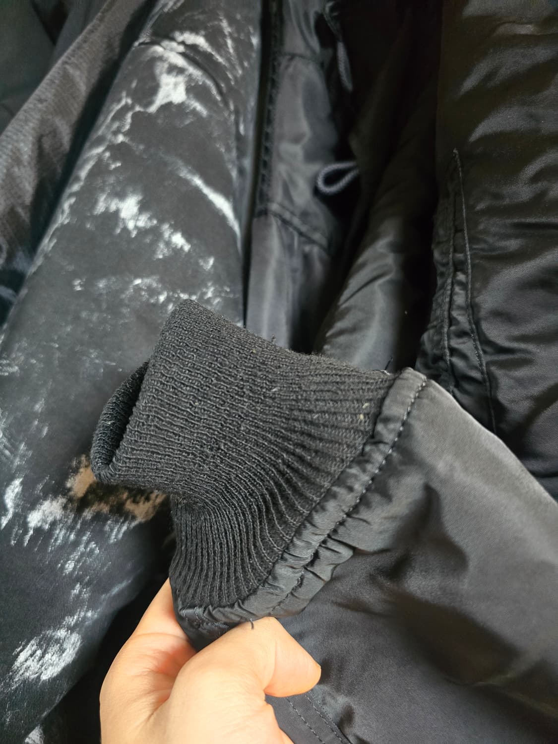 알파인더스트리 N-2B 플라이트 자켓 블랙 L 상품이미지7