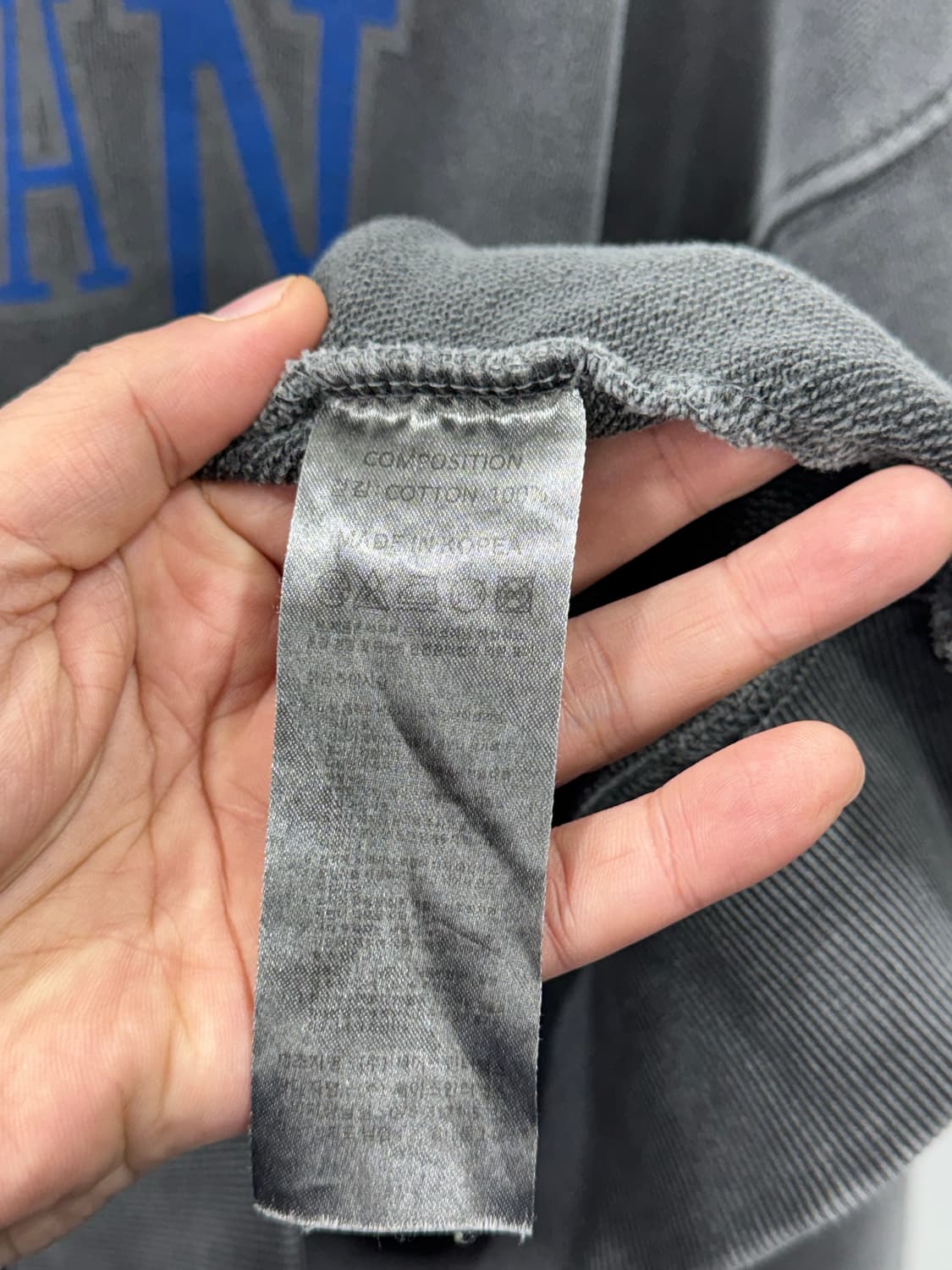 트래블 미시간 울버린 피그먼트 후드 L 상품이미지5