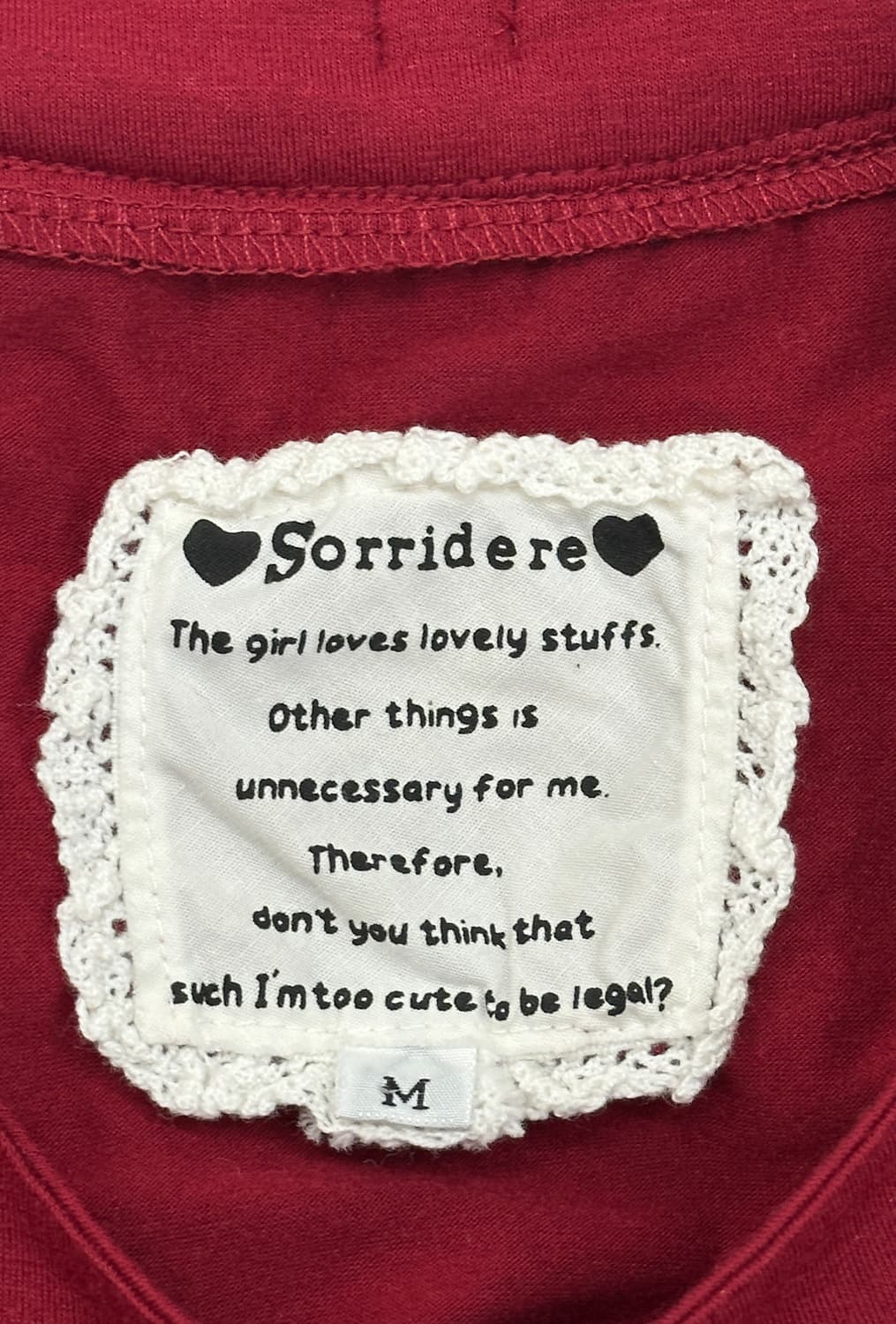 ♥️ 슈슈룬 쇼콜라 레드 포인트 코디세트♥️ 리본 블라우스 러블리 상품이미지6