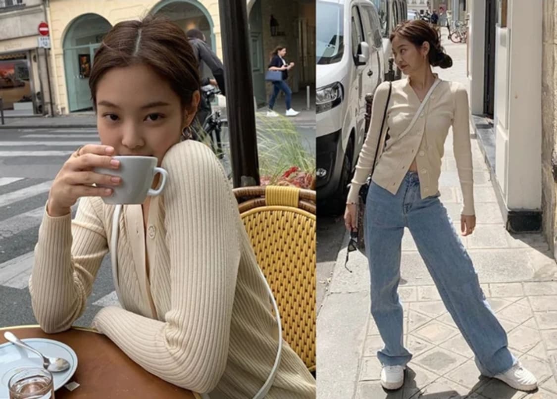 산드로 가브리엘 에크루 1 사이즈 제니가디건 상품이미지3