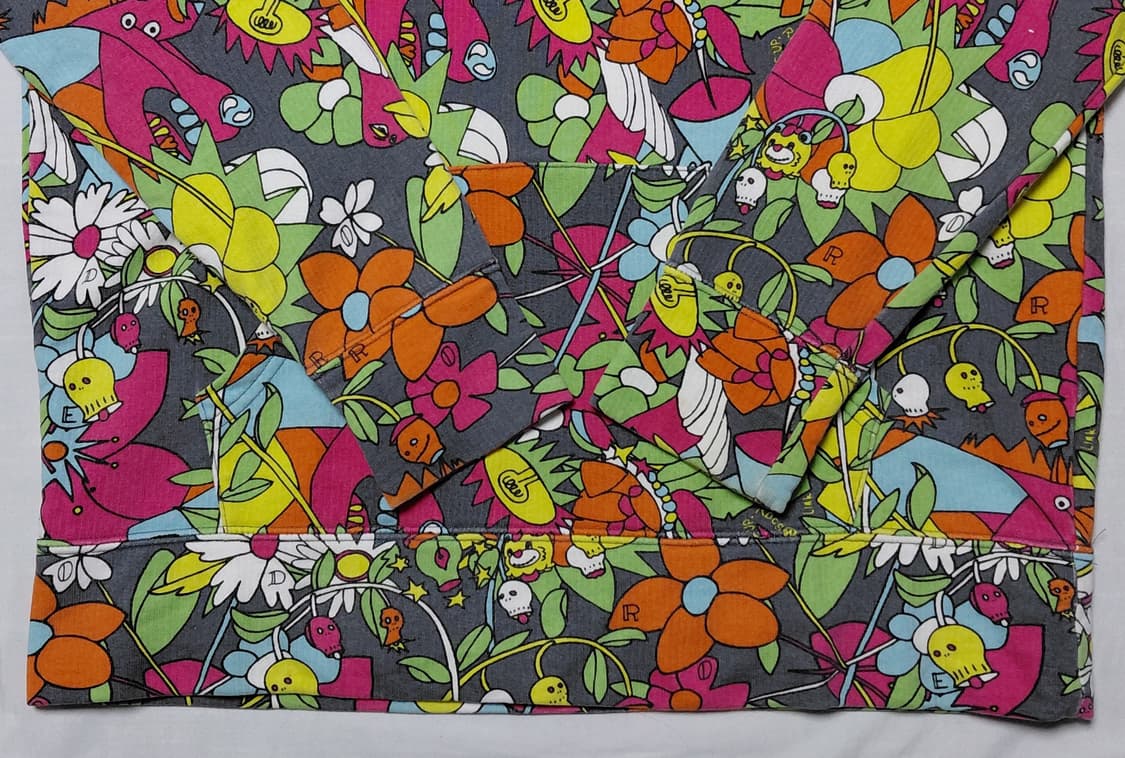 [M] 로데오 크라운즈(Rodeo Crowns) 올오버 그래픽 후드티 상품이미지3