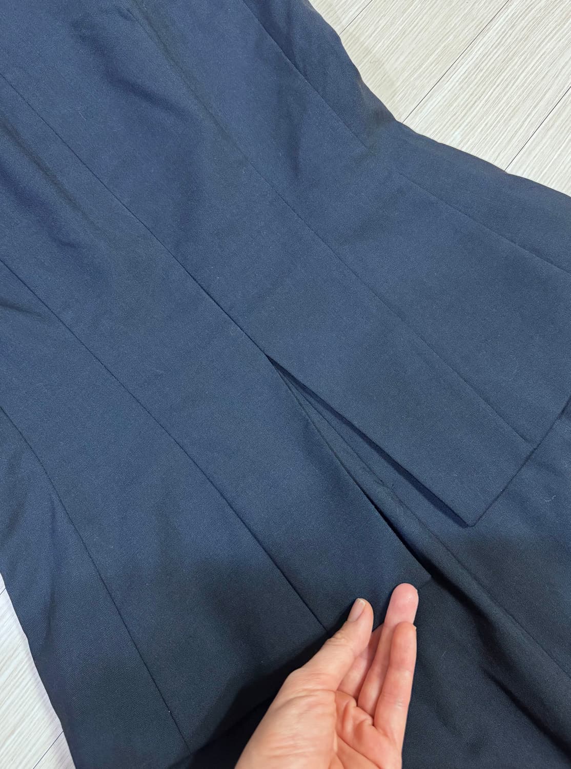 마른55 55 막스마라 스포트막스 네이비 정장 원피스 상품이미지7