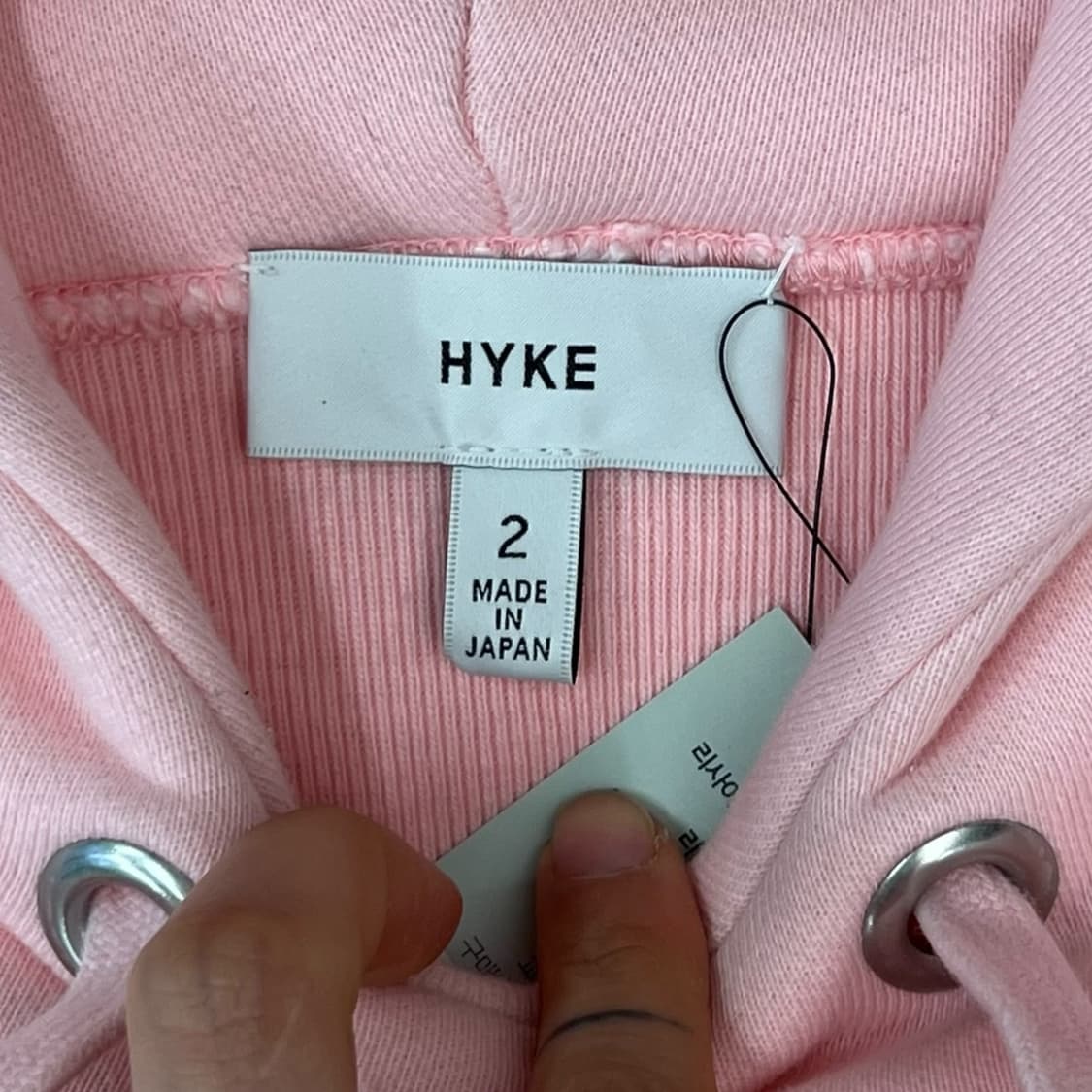 HYKE 후드티 r1565 상품이미지5