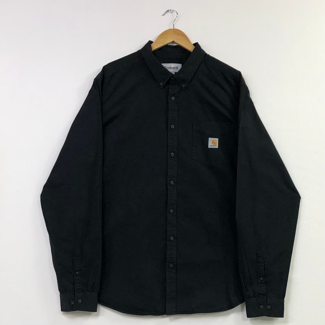 Xxl 칼하트 블랙 워크 셔츠 상품이미지2