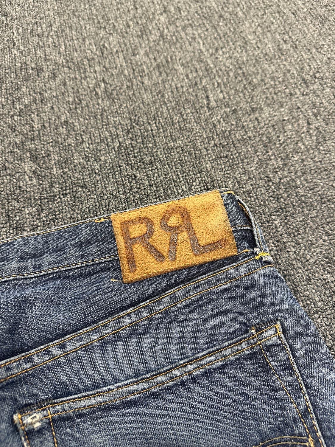 28) RRL 더블알엘 셀비지 슬림 데님팬츠 상품이미지3