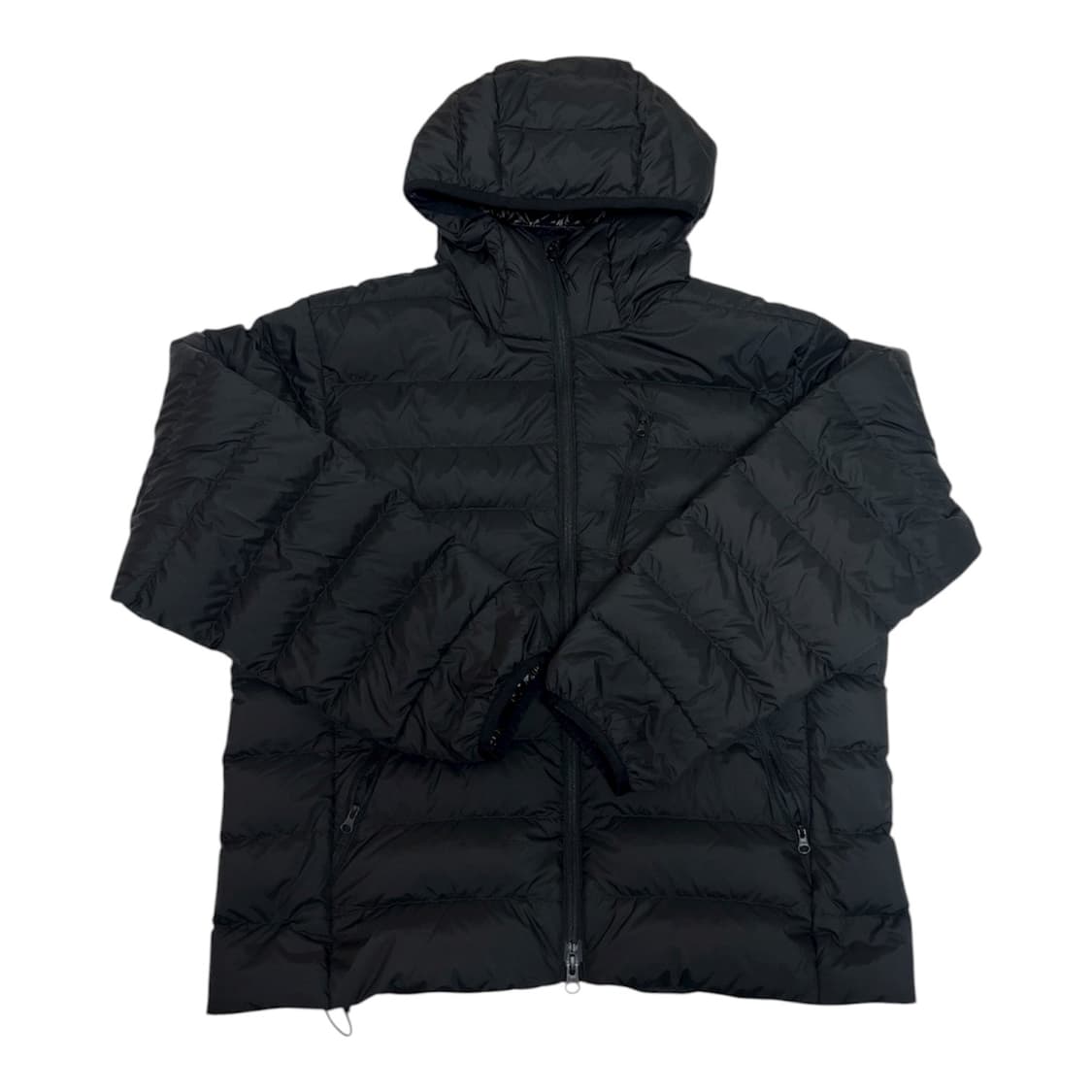 무신사 스탠다드 시티 레저 후디드 라이트 다운 재킷 [블랙] L 상품이미지1