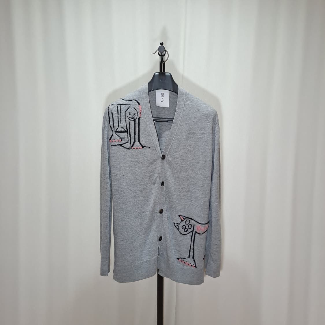 (택포) 시스템 X 권철화 콜라보 가디건 100 B138 상품이미지1