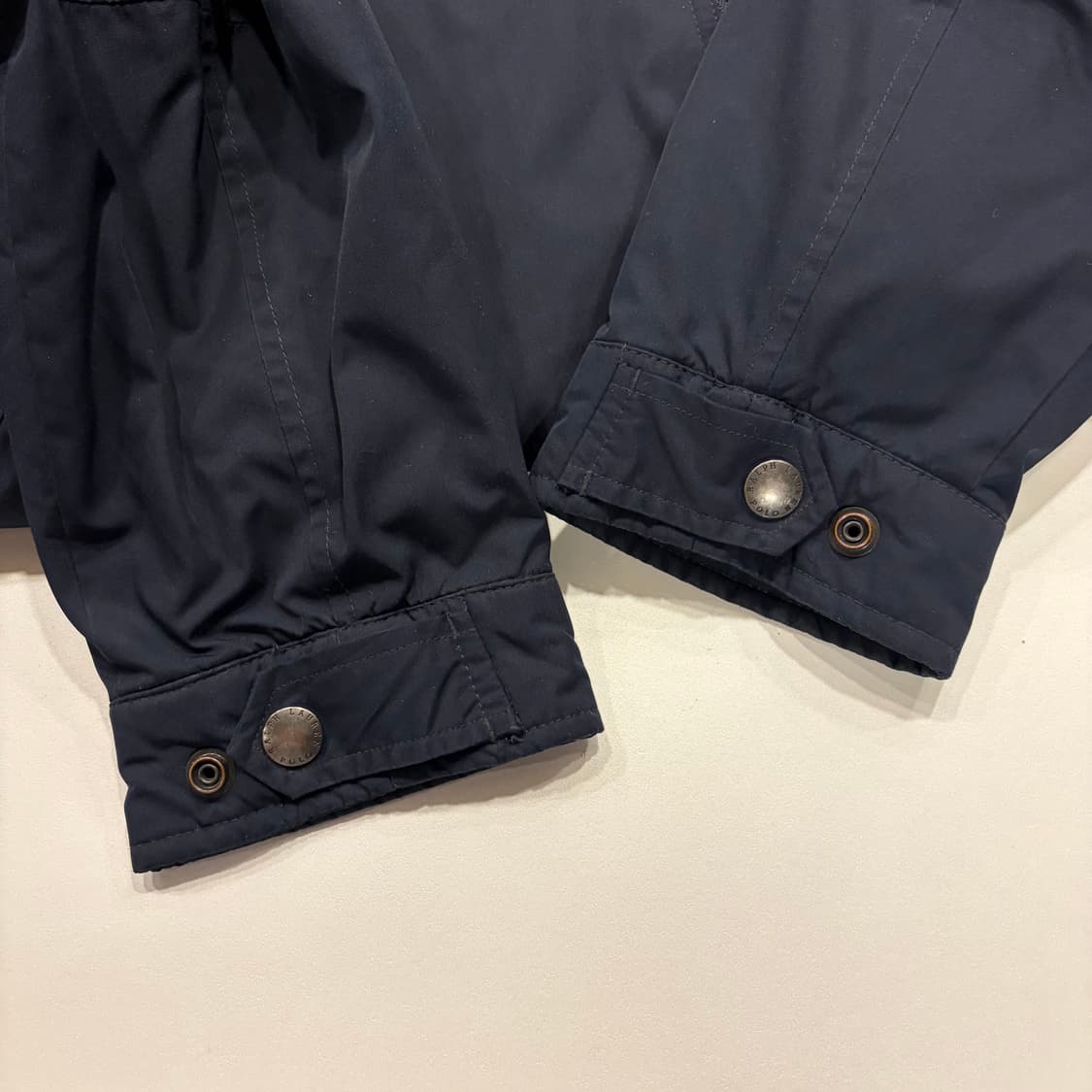 [XL] 폴로 랄프로렌 폴리쉘 기모안감 네이비 블루종 자켓 B638 상품이미지5