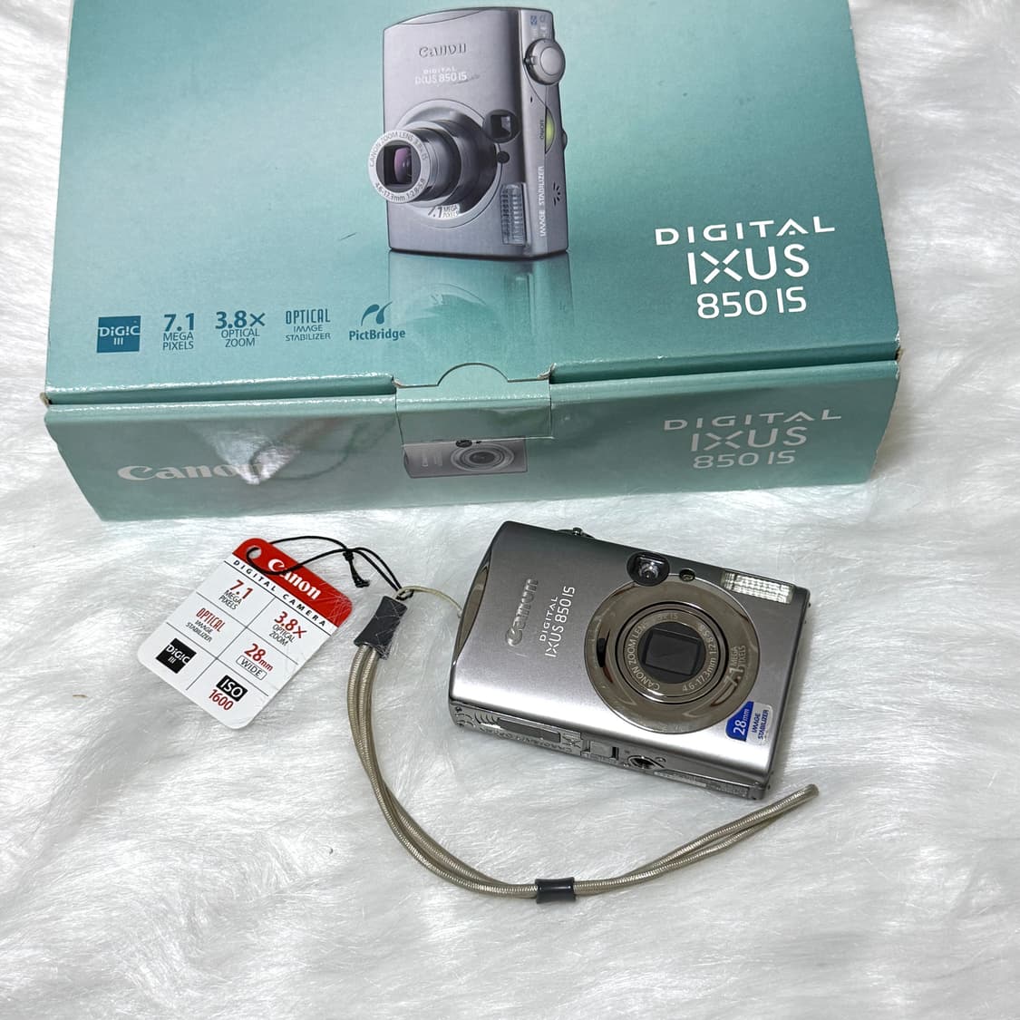 *박스풀구성 극미품* 캐논 익서스 850 is 디카 상품이미지1