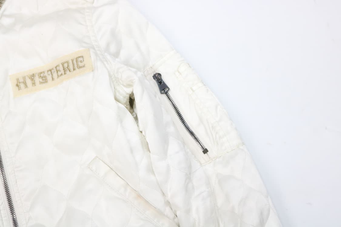 히스테릭글래머 빈티지 골드 자수 퀼팅 본딩 자켓 상품이미지7
