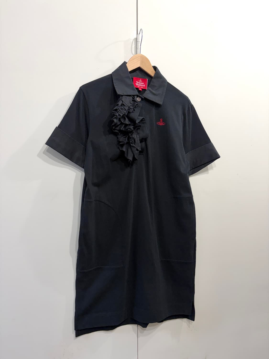 비비안 웨스트우드 레드라벨 프릴 폴로 원피스 상품이미지2