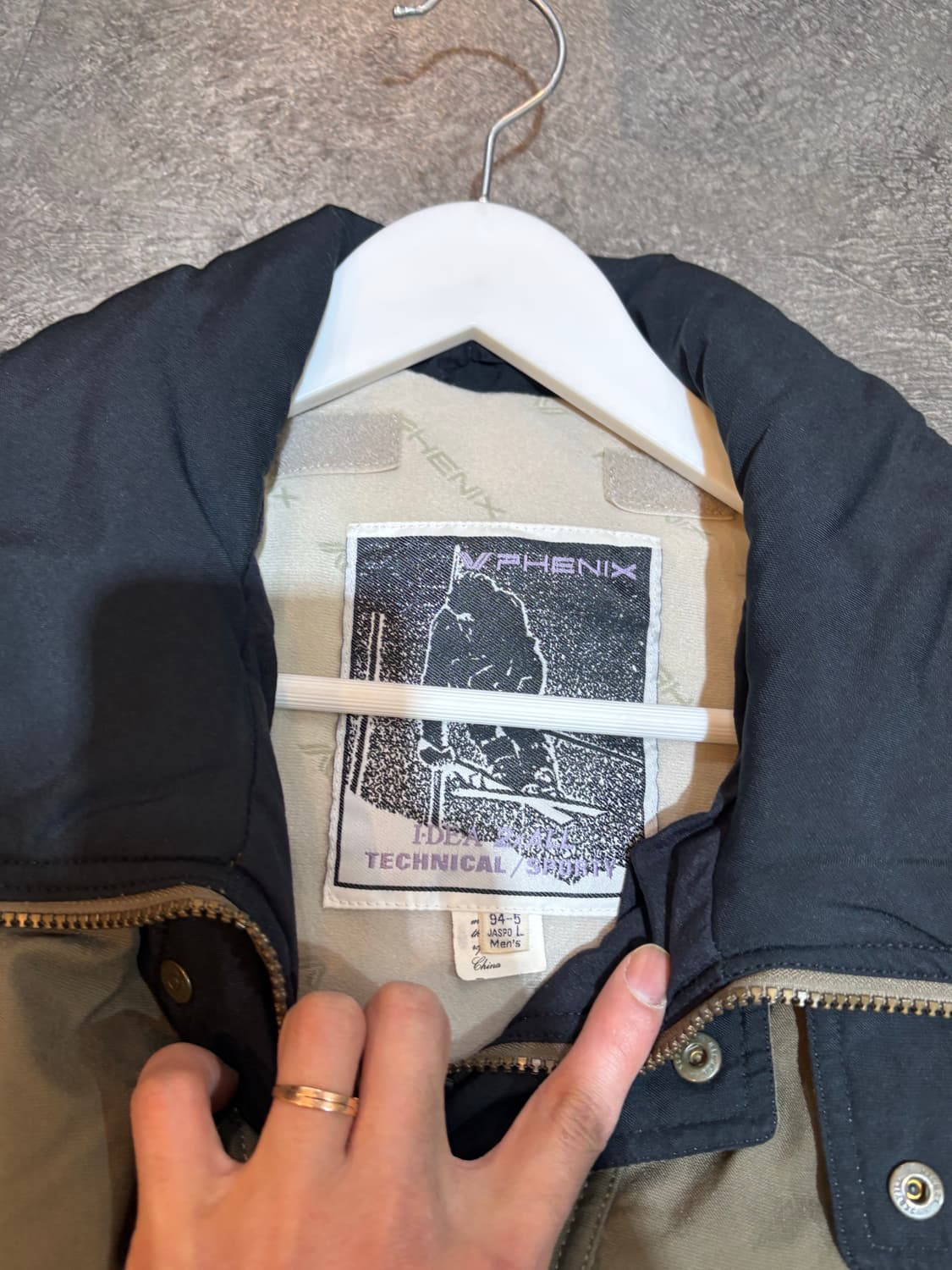 PHENIX 피닉스 90s 아카이브 올드스쿨 봄버 점퍼 자켓 L사이즈 상품이미지5