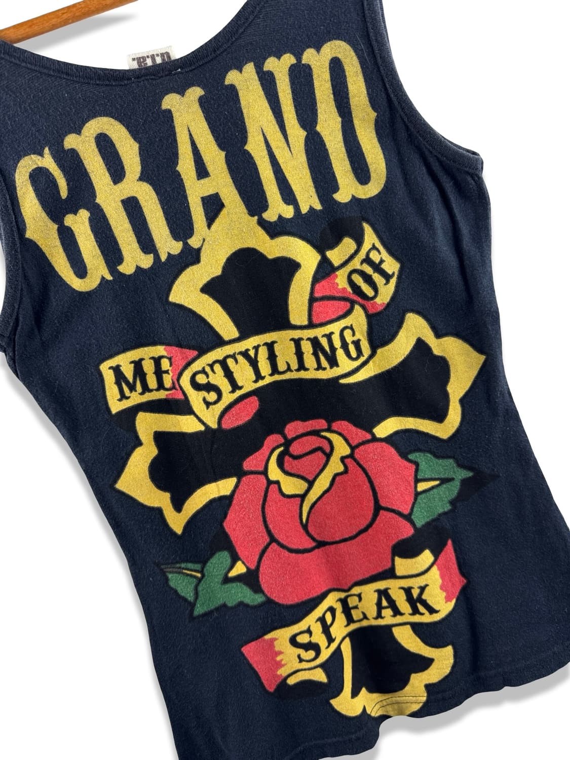 JPN 펑크 스컬 슬리브리스3081 상품이미지5