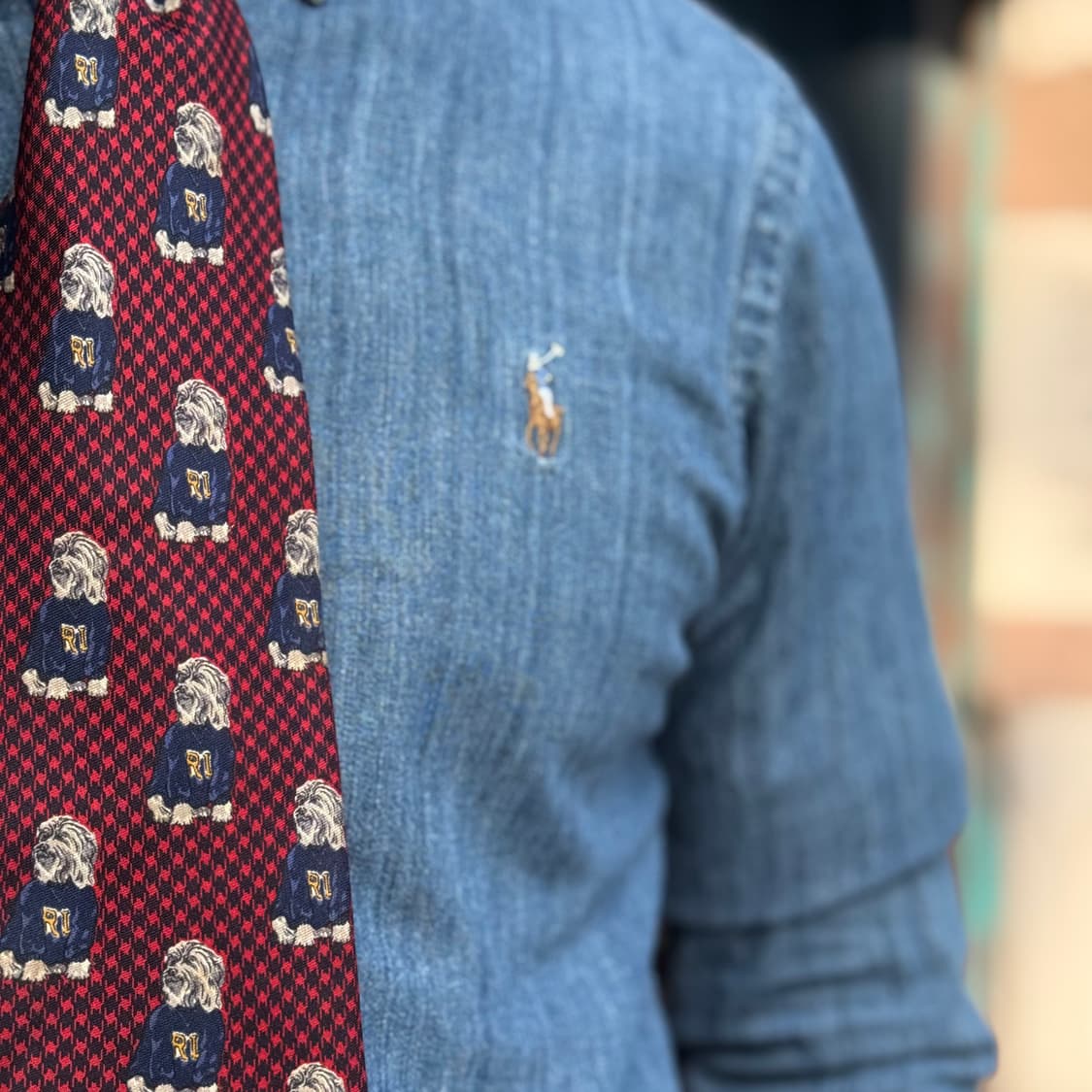 폴로 랄프로렌 클래식핏 샴브레이 셔츠 S 상품이미지9