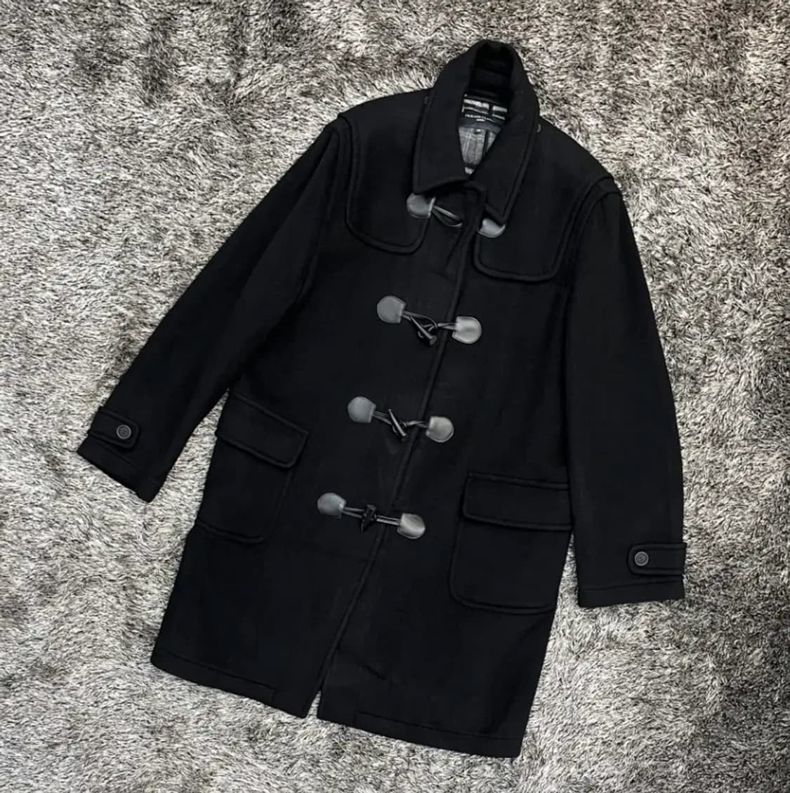 FRJ 남성 울 80% 떡볶이 더플 코트 (105) 상품이미지1