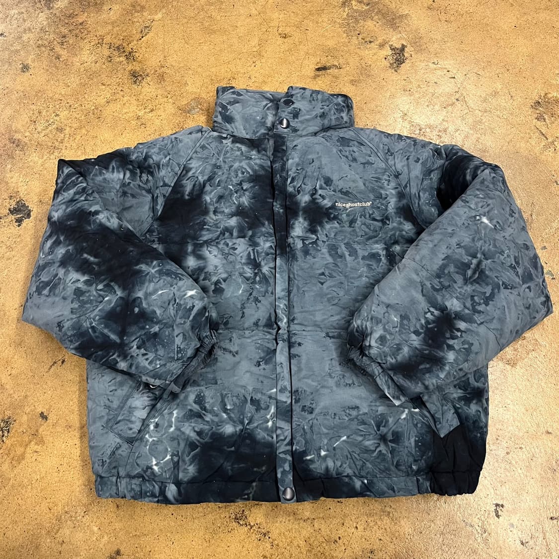 [정품/S] 나이스고스트클럽 타이 다이 패딩 점퍼 b18 상품이미지2