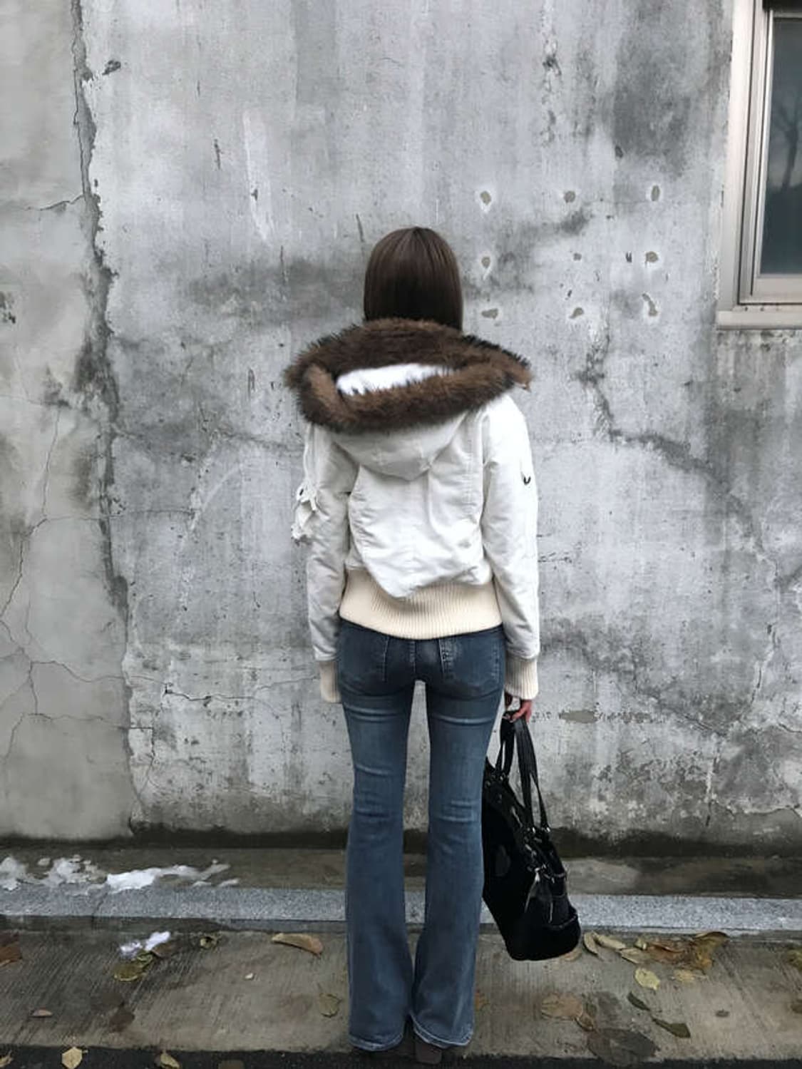 쿄이 나나 벨벳 빈티지 점퍼 상품이미지3