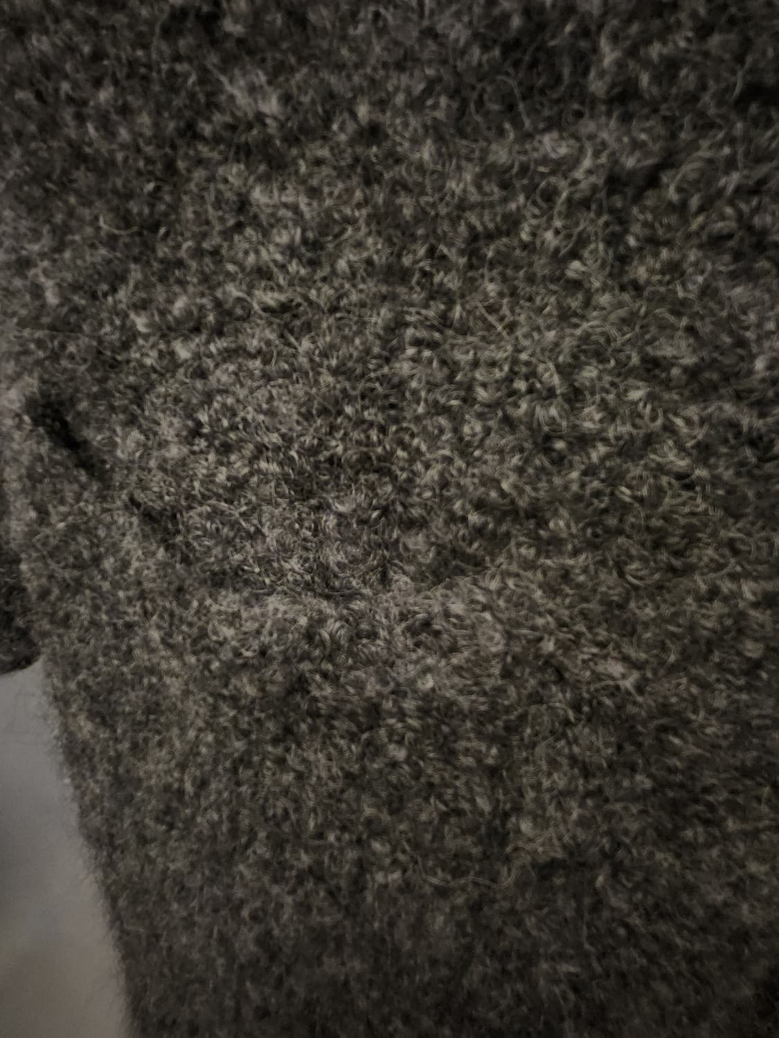 일본빈티지 양모후드코트 상품이미지4