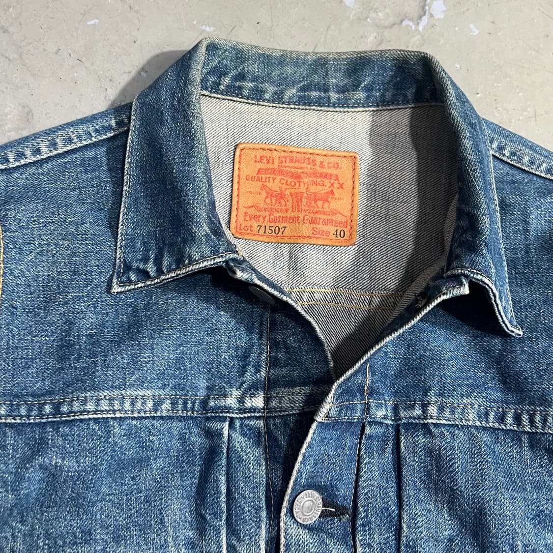 Levis 2nd Type 데님 자켓 상품이미지5