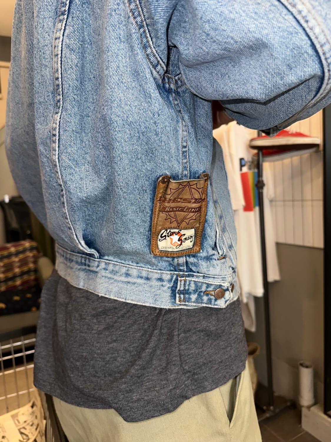 90-00’s Diesel 3-type denim jacket 상품이미지6
