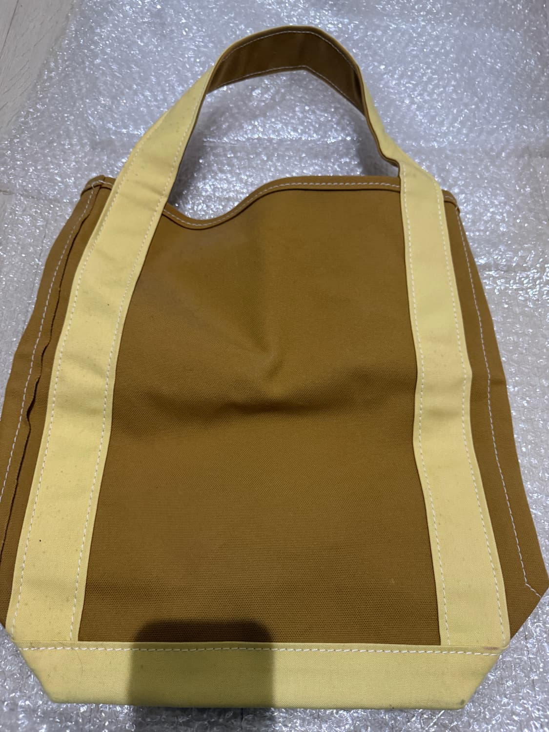 템베아 바게트 토트백 M사이즈 뉴베이지/머스타드 상품이미지8