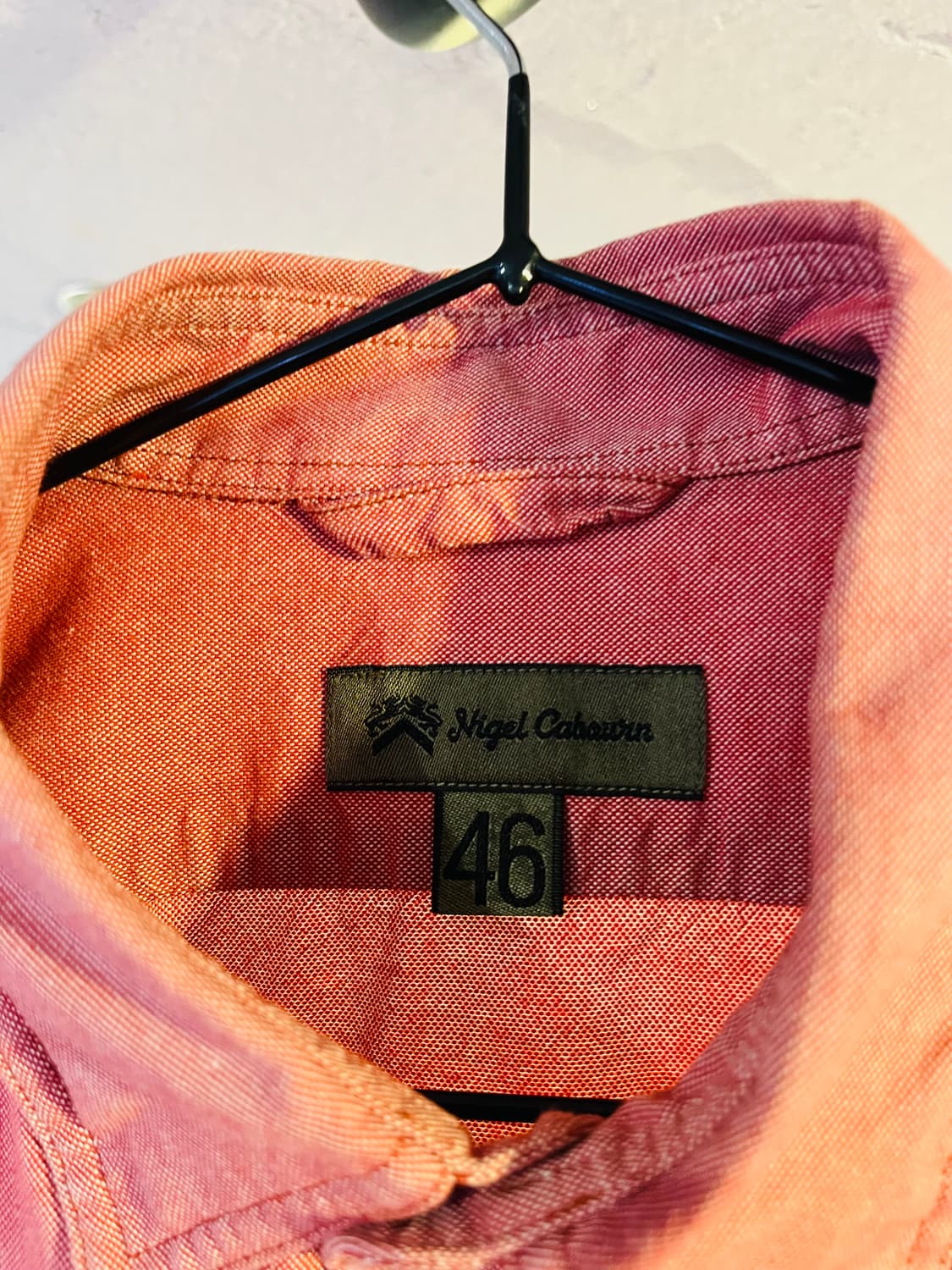 나이젤카본 샴브레이 셔츠(일본제) 상품이미지2