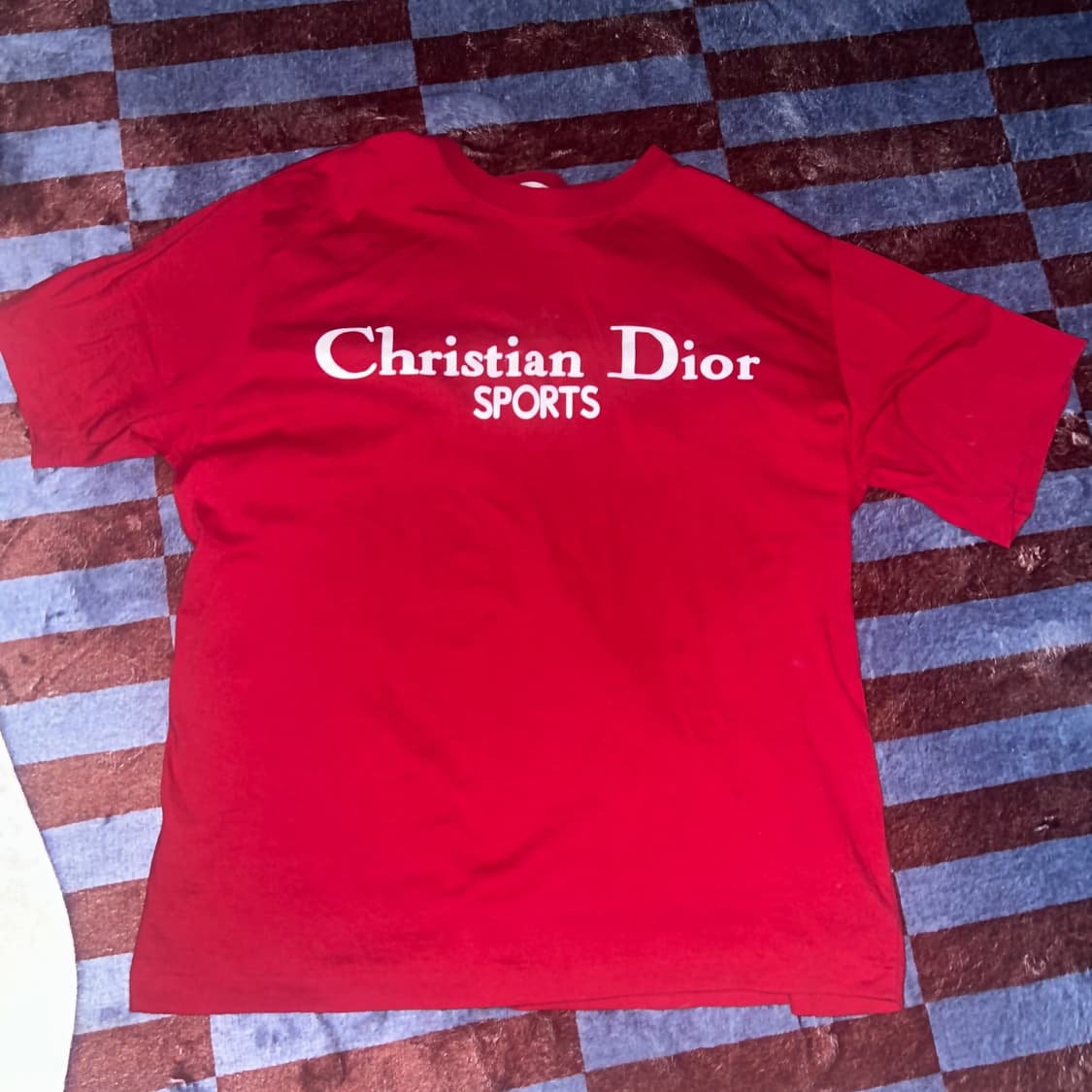 Christian Dior Sports 빈티지 로고 반팔 티셔츠 상품이미지1