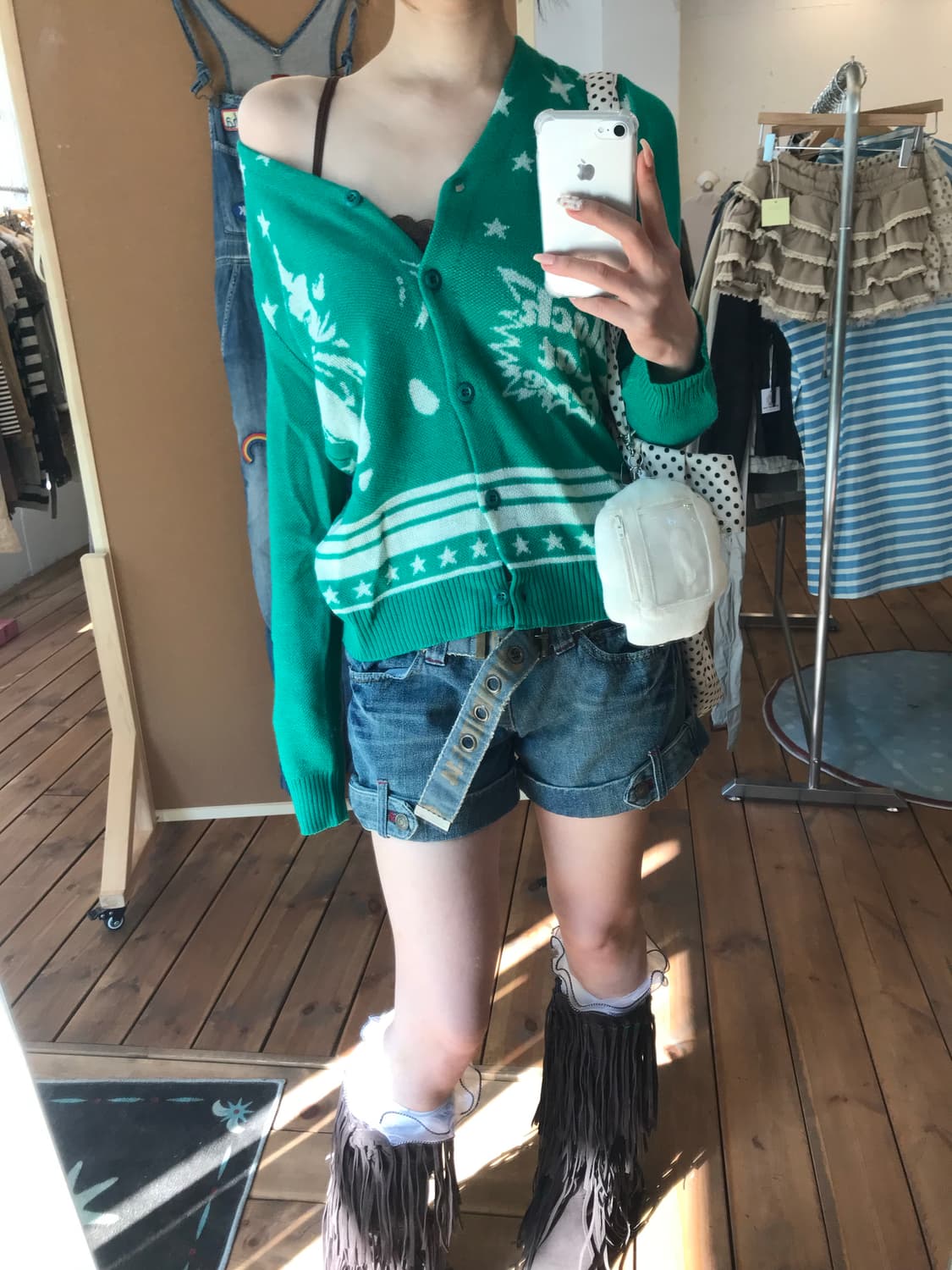 히스테릭글래머 스타 가디건 상품이미지1