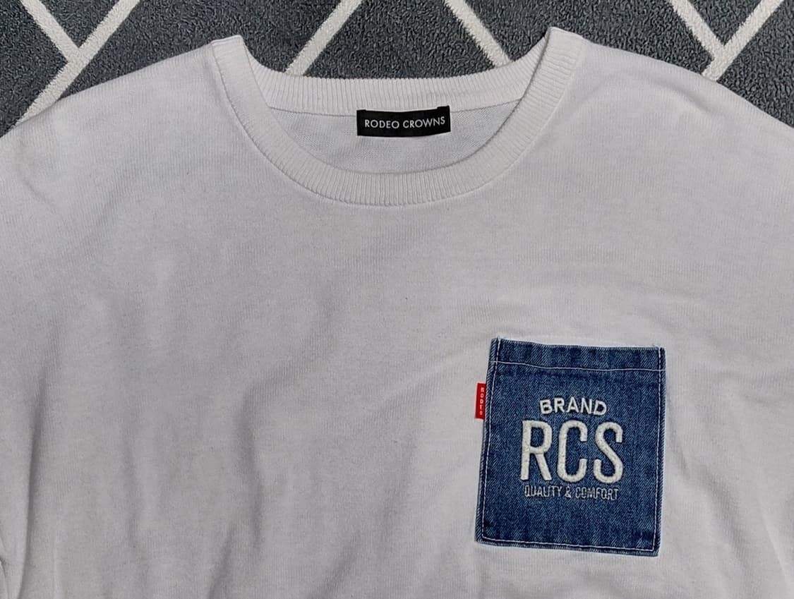 [FREE] 로데오 크라운즈(Rodeo Crowns) 백로고 데님 패치  상품이미지3