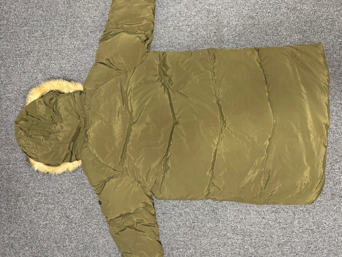 콜롬비아 롱패딩 카키 상품이미지5