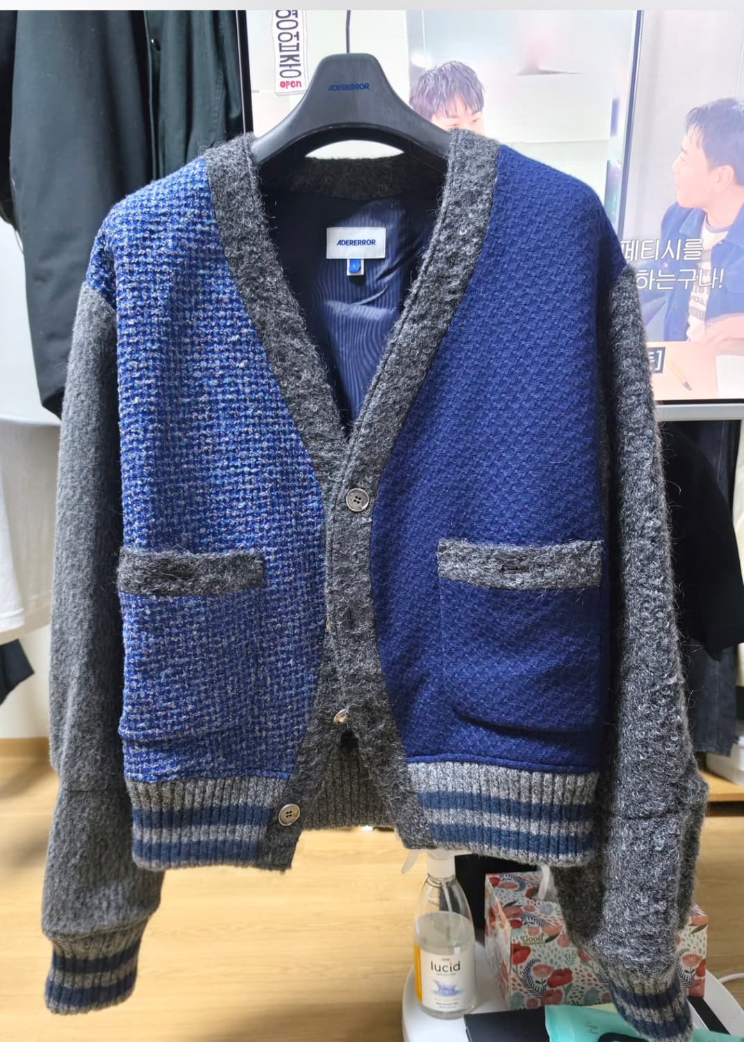 아더에러 라시카 가디건 L/adererror lasika cardigan 상품이미지1