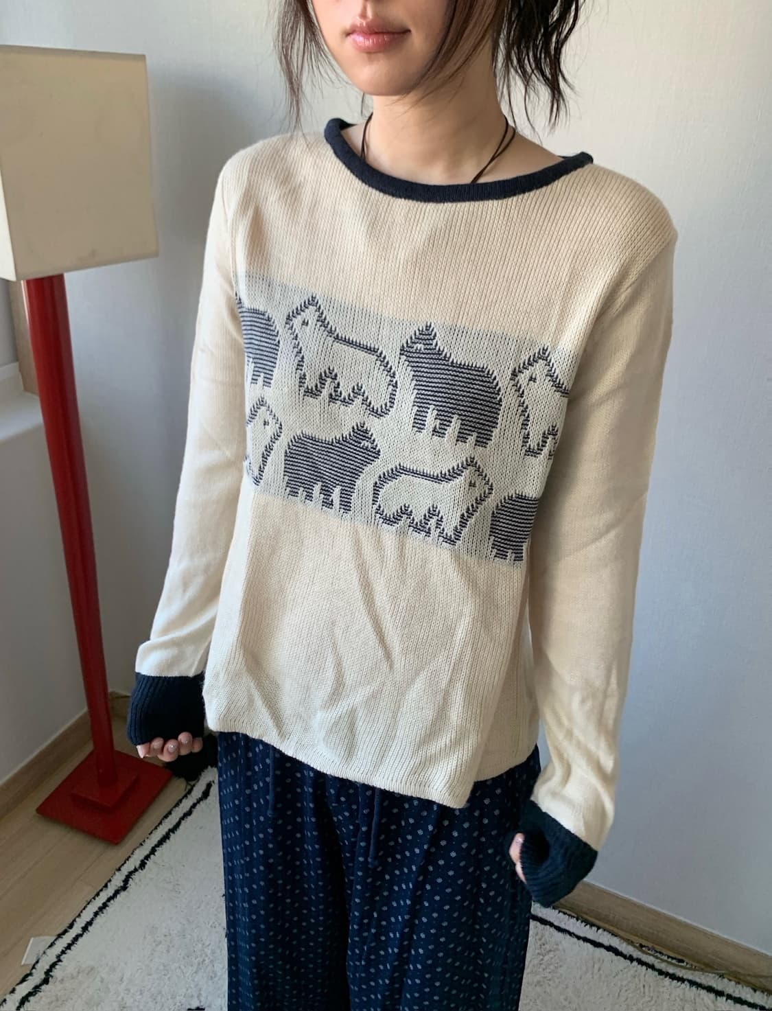 vintage knit .. 상품이미지3