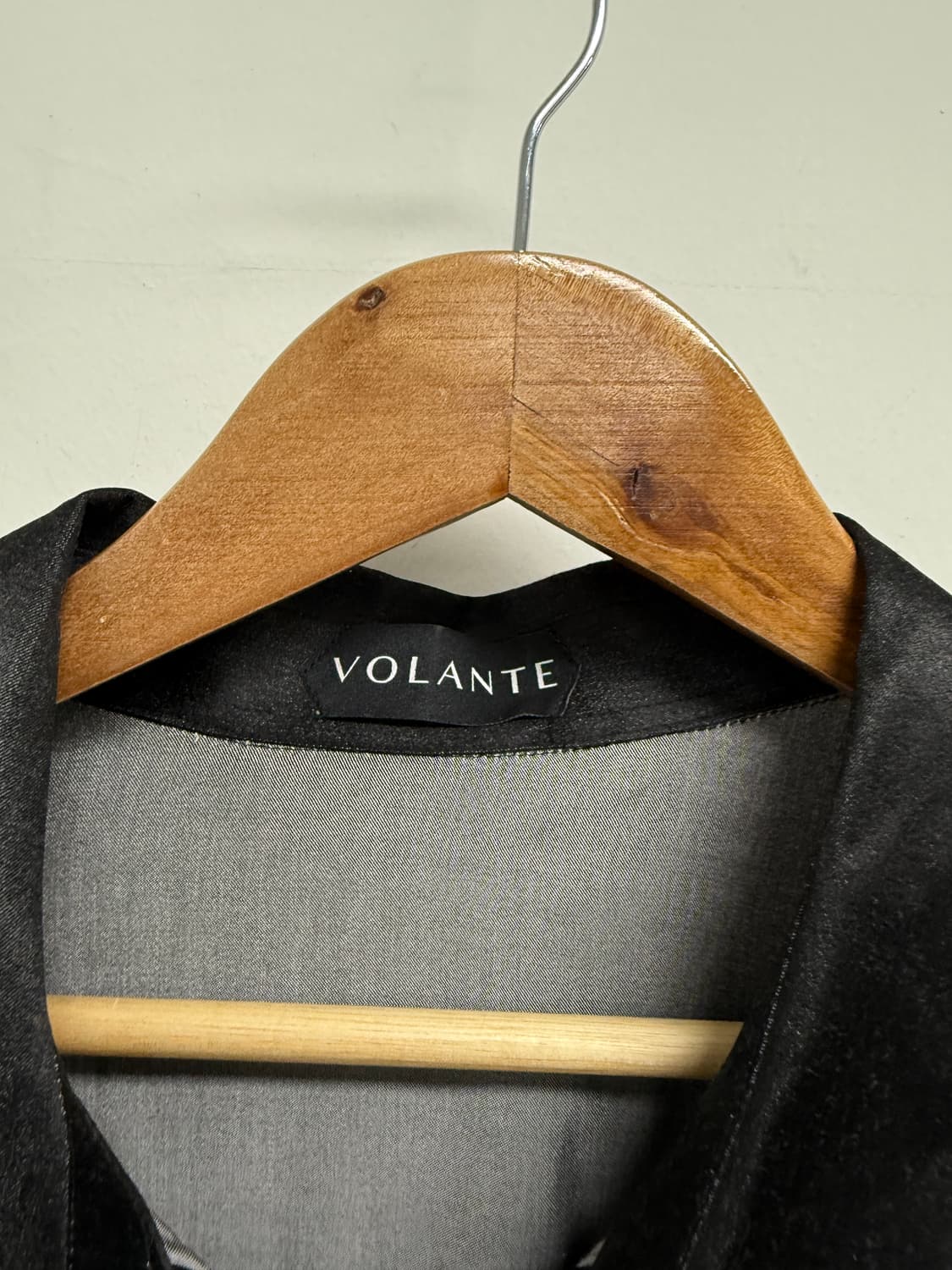 볼란테 실키 블랙 웨스턴 셔츠 상품이미지4