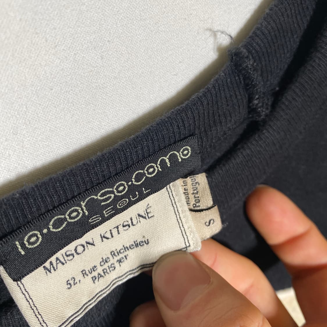 S)메종키츠네 맨투맨 스웻셔츠(공식수입 정품) 상품이미지4