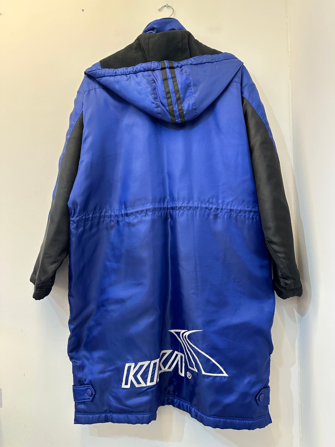95)키카 스포츠 빈티지 플레이어 벤치 점퍼 돕바 블루  상품이미지2