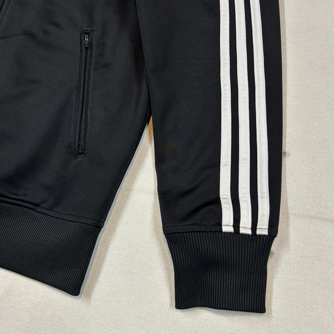 L) 아디다스 파이어버드 삼선 져지 트랙탑 집업 블랙 T87 상품이미지4