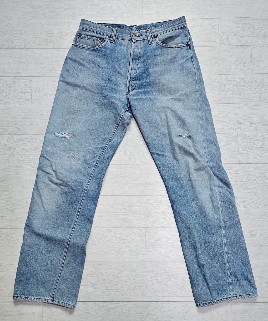 80s levis 501 redline 셀비지 (555 발렌시아 공장) 상품이미지1