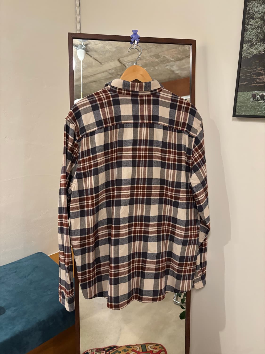 파타고니아 체크 플란넬셔츠 상품이미지5