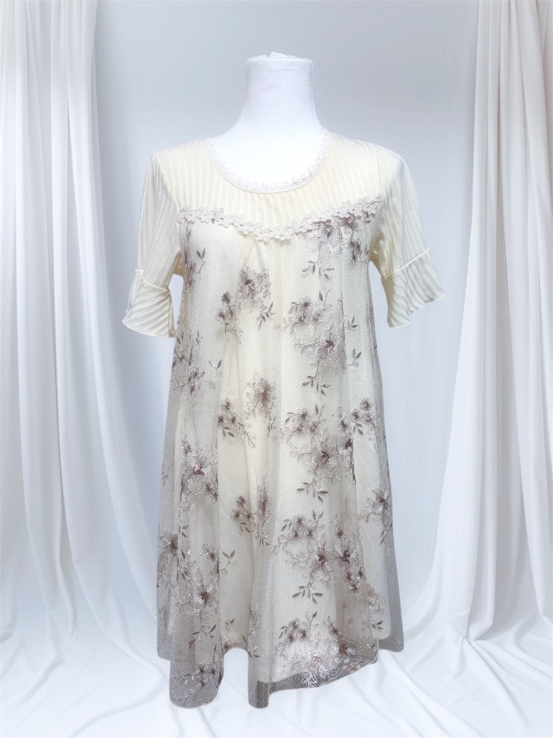 엑시즈팜 axes femme 꽃무늬 프릴 원피스  상품이미지1