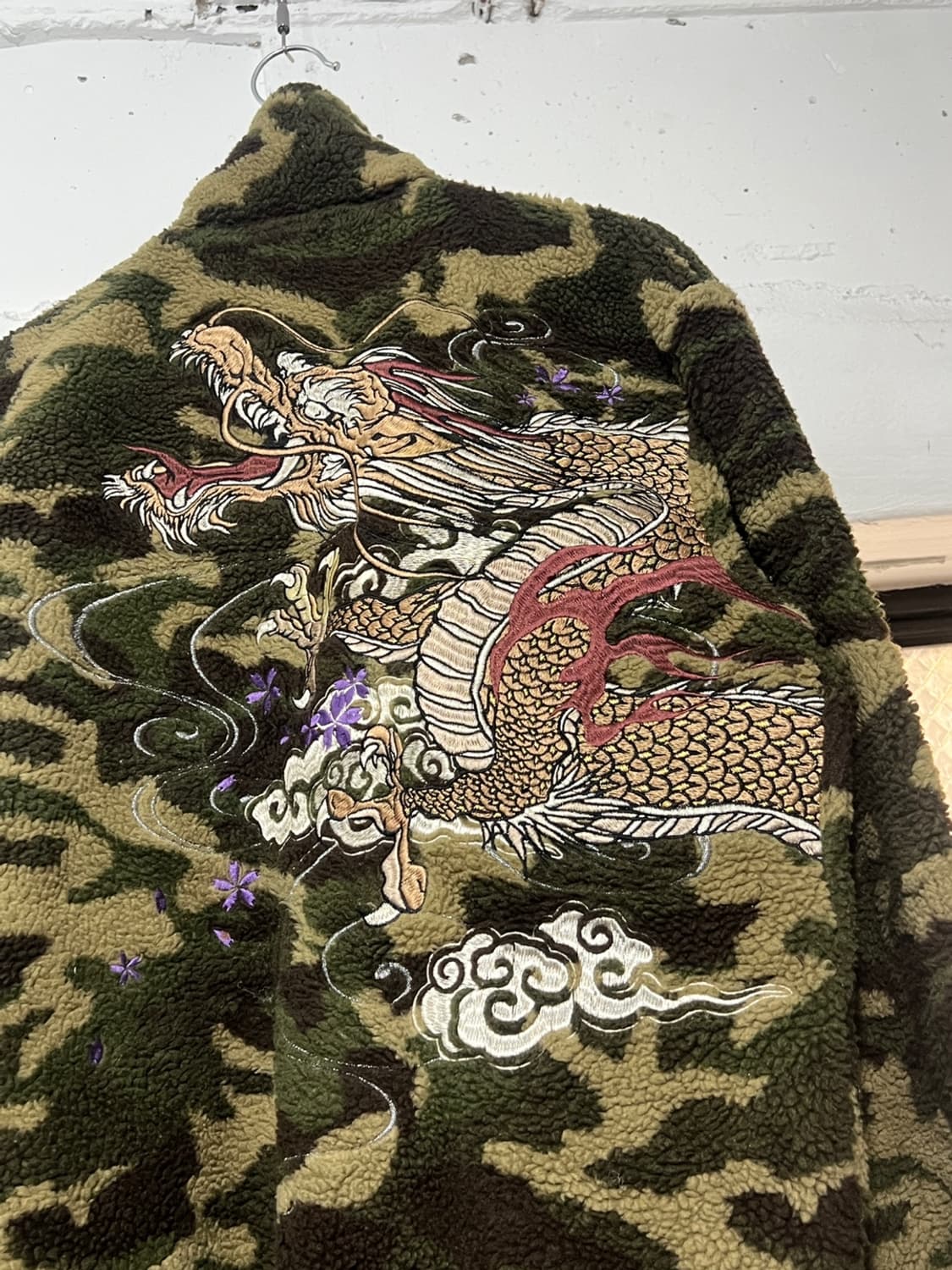 KARAKURI TAMASHII 絡繰魂 Camouflage Fleece 상품이미지4