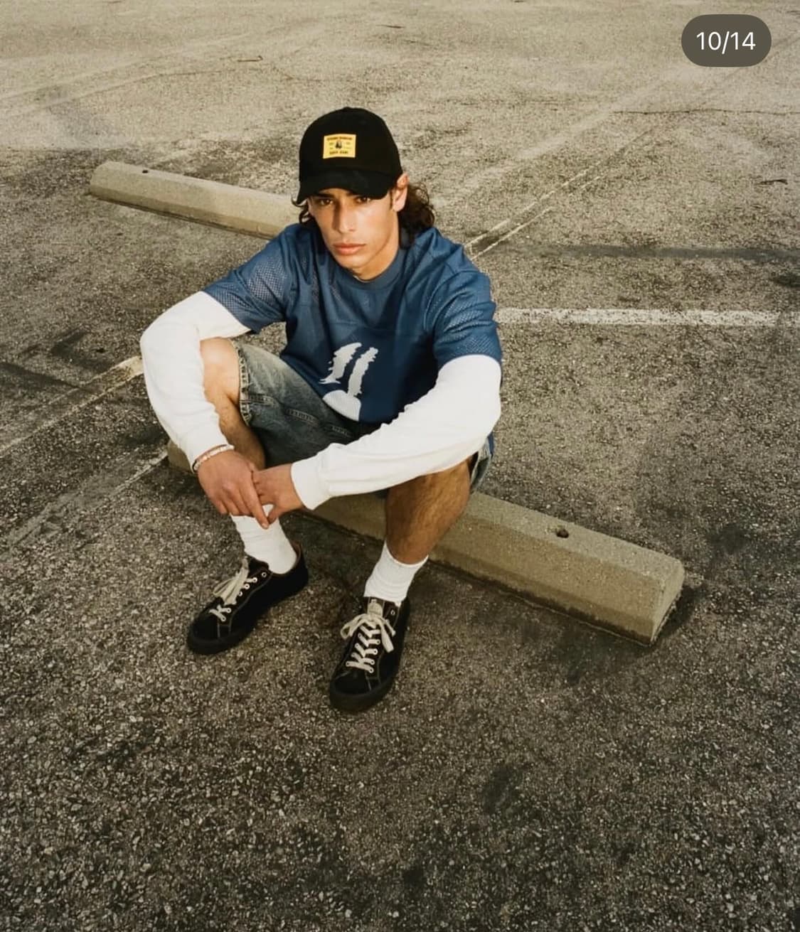 게스x히스테릭글래머 메쉬티 (M) 상품이미지2