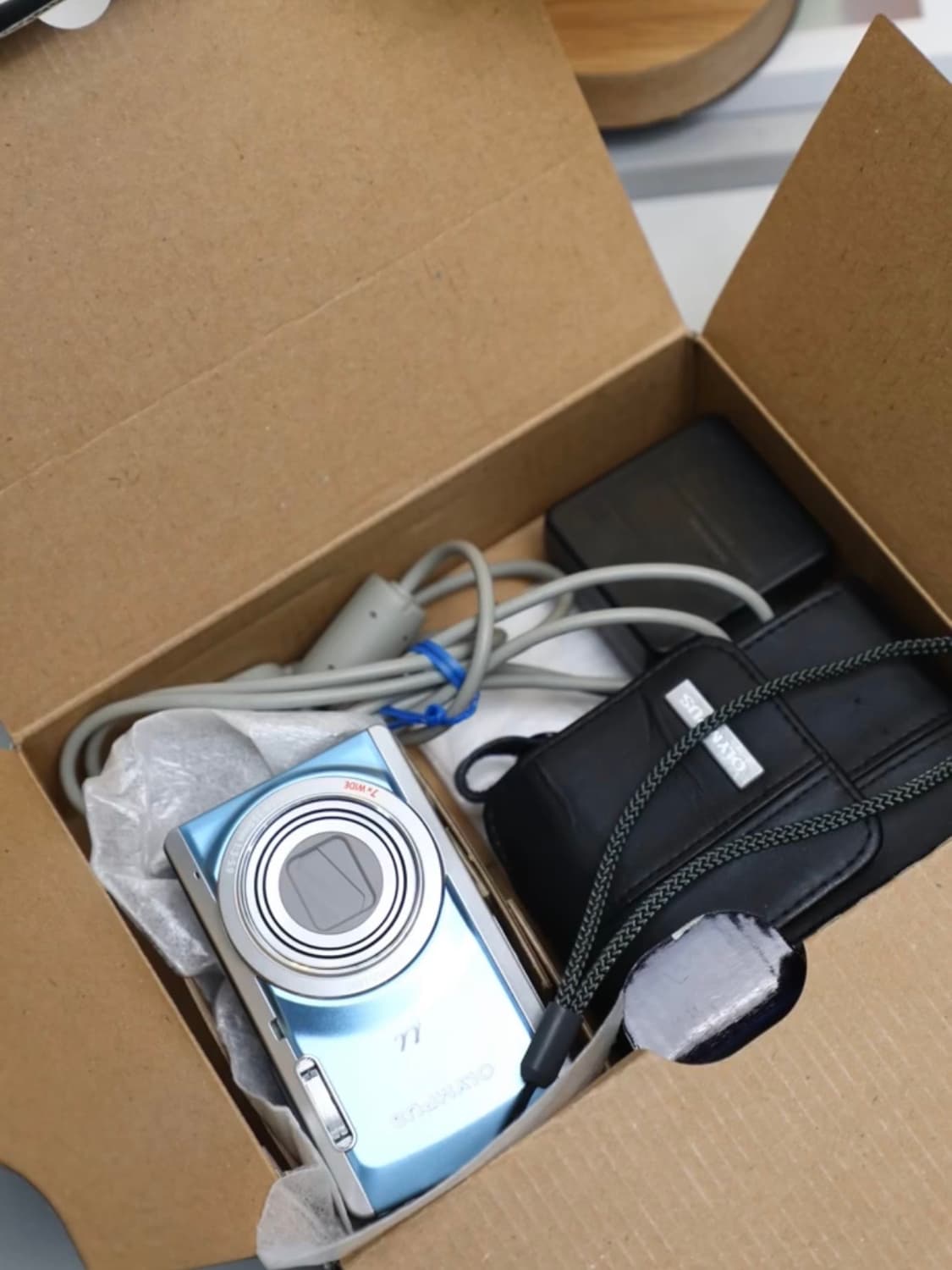 풀셋 디카 올림푸스 뮤 7040 블루 디지털카메라 상품이미지2