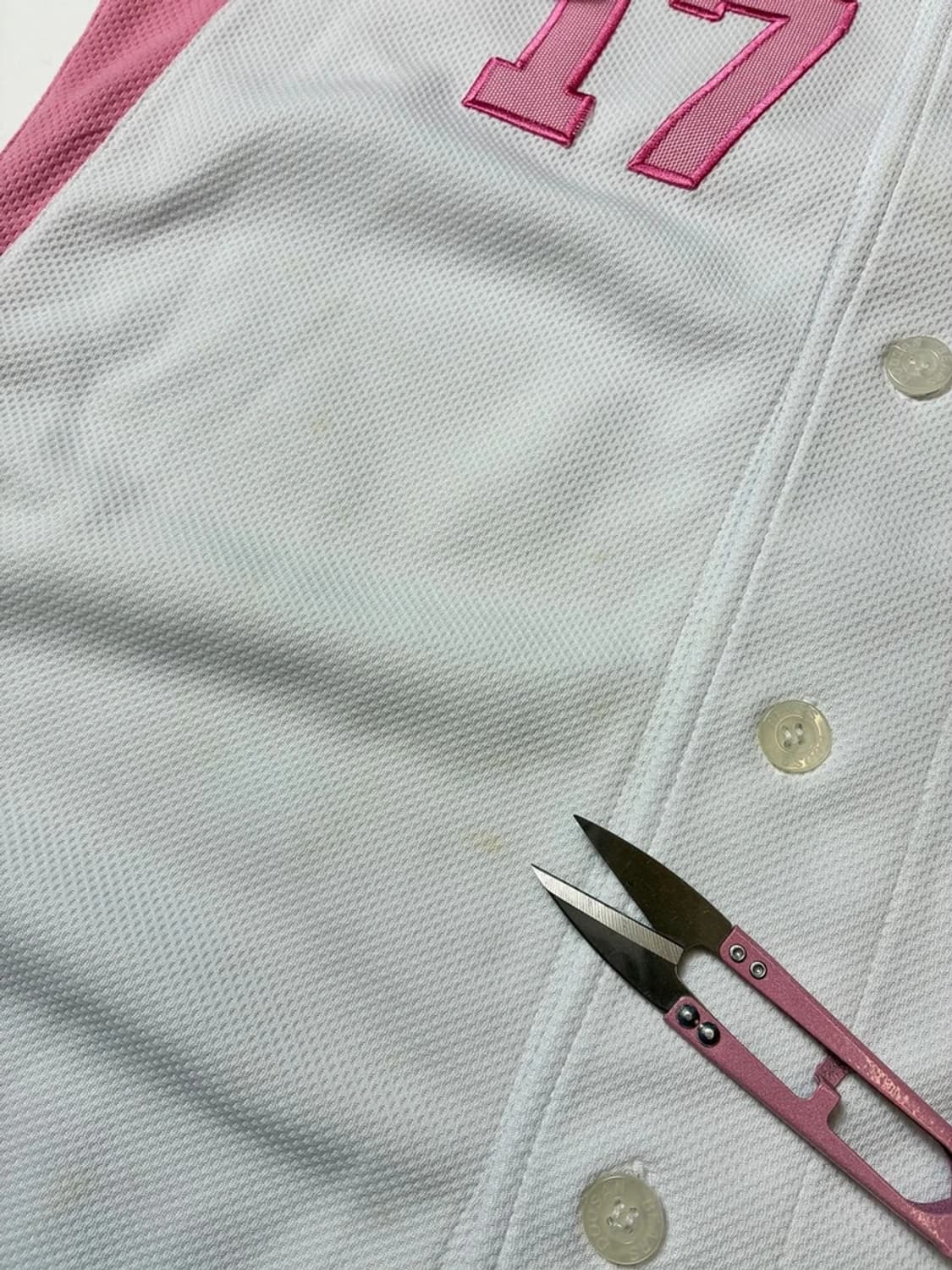 두산베어스 17 오재원 핑크 유니폼 PN8981 상품이미지8