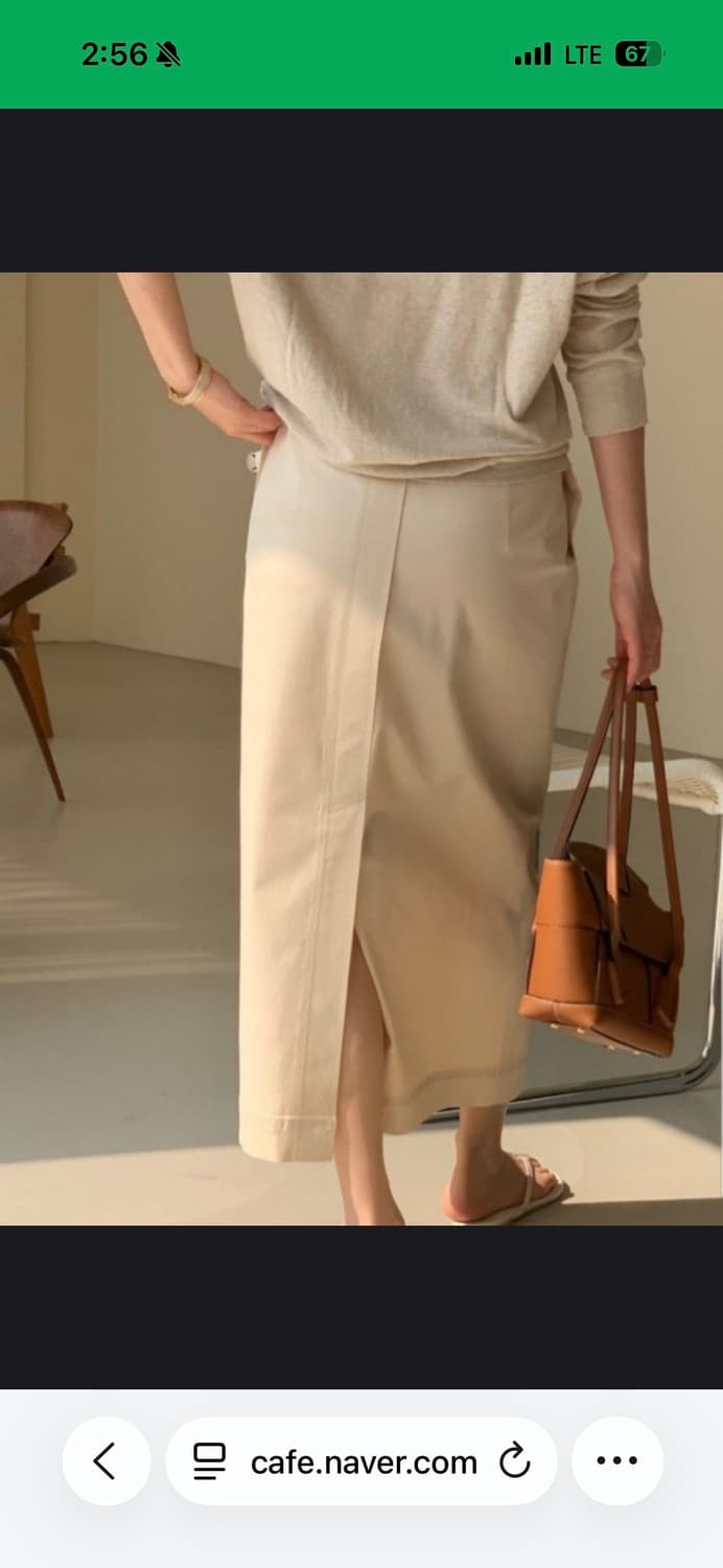 Bowen 보웬 코튼 스커트 상품이미지3