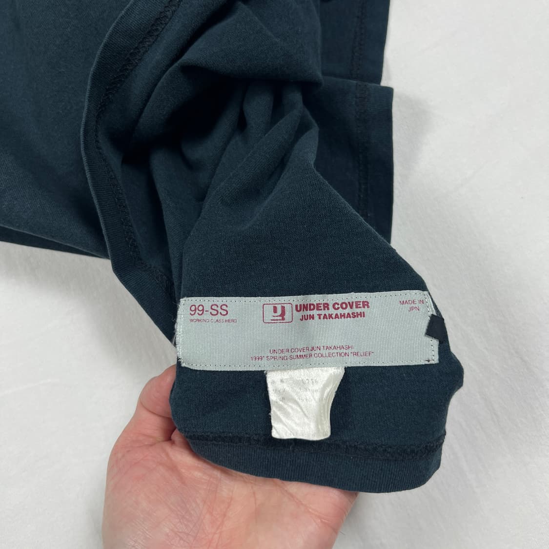 90‘s 99년도 언더커버 칠드런 포토 그래픽 반팔티 상품이미지7