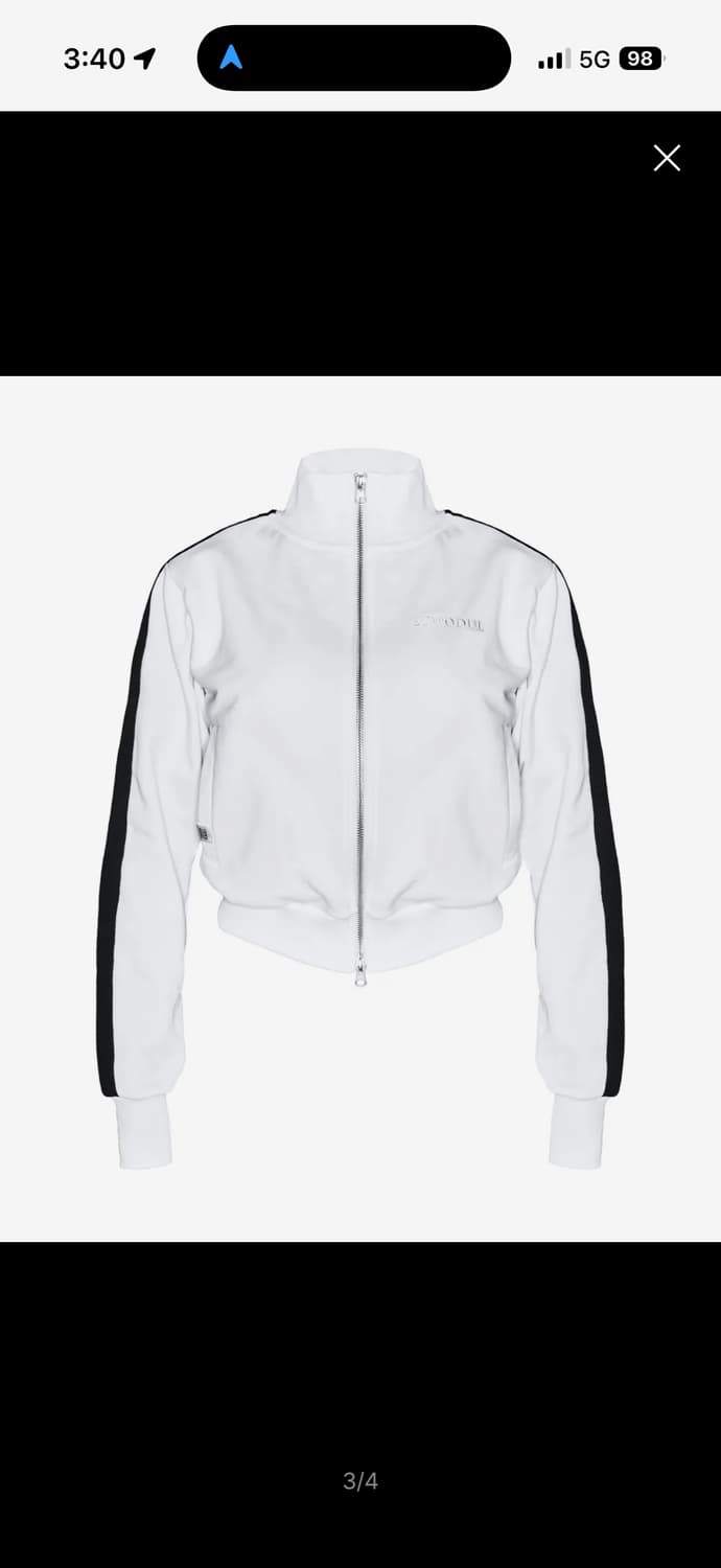 이투둘 트레이닝 재킷 007 (화이트) 세트구매시 009쇼츠 증정 상품이미지2