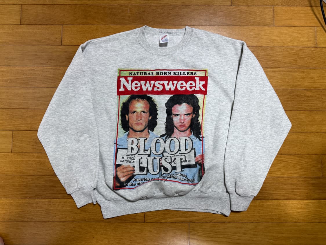 빈티지 90s 네츄럴 본 킬러스 스웻셔츠 상품이미지1