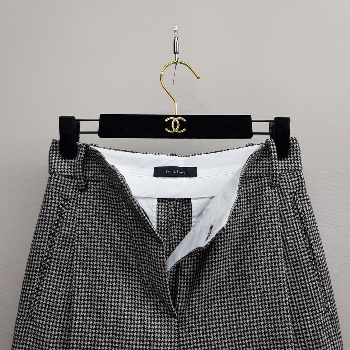 Della Lana 델라라나  하운드투스 와이드 7부 팬츠 55사이즈 상품이미지2