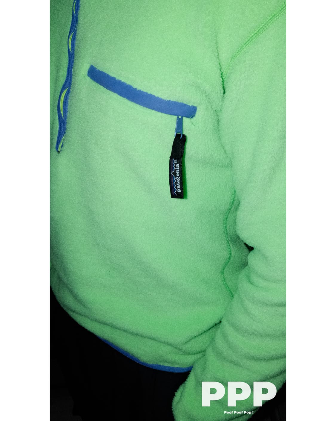 90s Patagonia Fleece 1/2 Pullover USA 상품이미지2